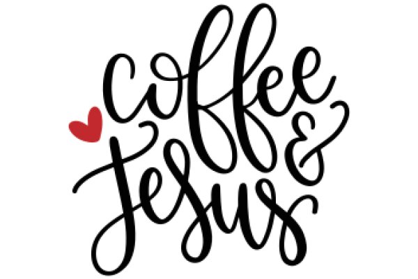 Coffee, Love, and Faith: A Graphic Design