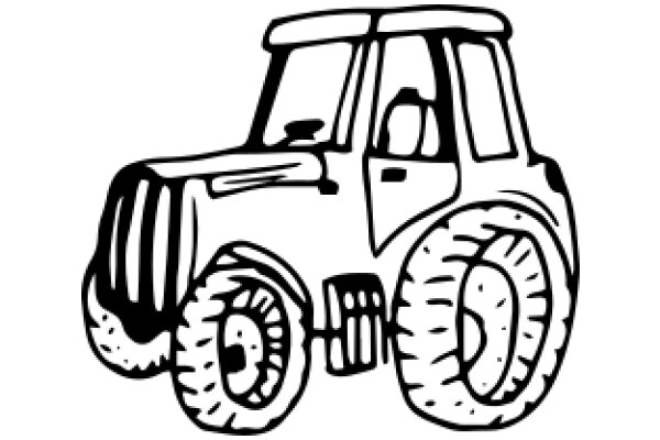 A Classic Illustration of a Tractor