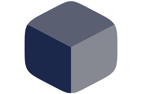 A Simple, Solid Cube in a Minimalist Design