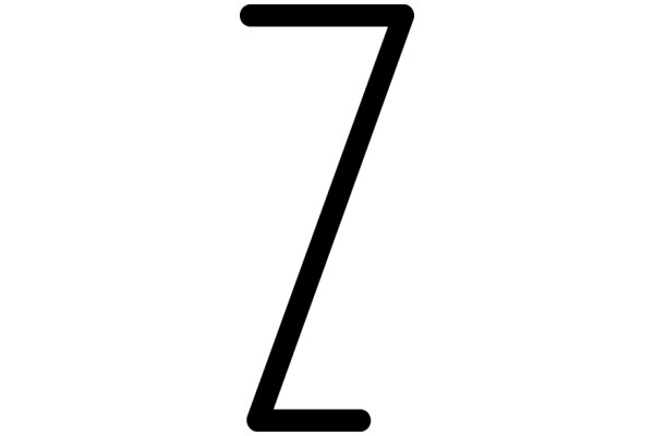 Simplistic Logo of the Letter 'Z'