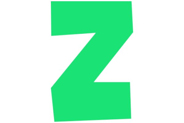 Vibrant Green Z Logo