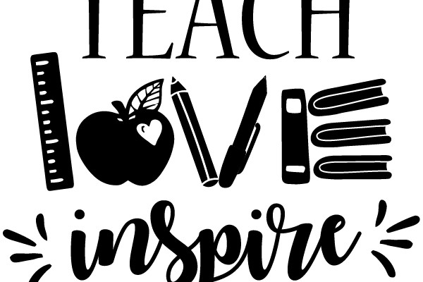 Teach Love Inspire: A Graphic Design Poster