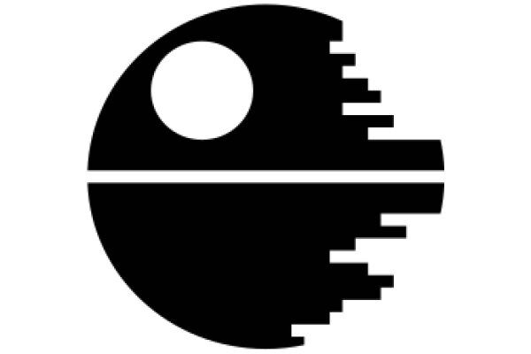 Stylized Logo of the Death Star from Star Wars