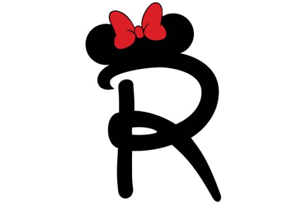 Minimalist Mickey Mouse Logo