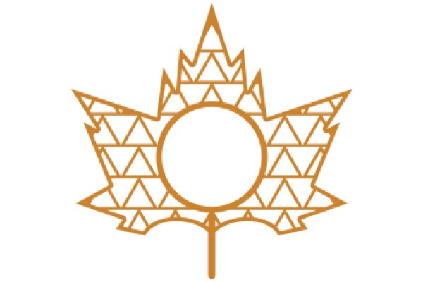 Stylized Maple Leaf Design