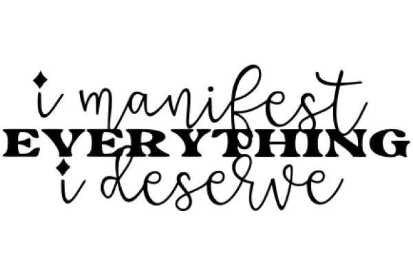 A Powerful Affirmation: 'I Manifest Everything I Desire'