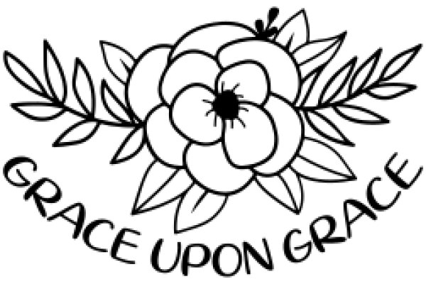 Grace Upon Grace: A Floral Emblem of Serenity and Purity