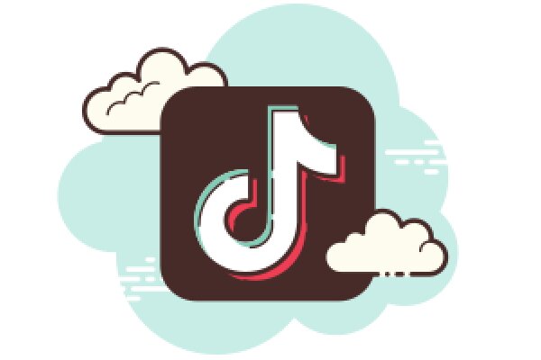 Digital Art: A Stylized Logo with a Musical Theme