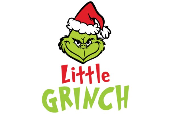 A Festive Little Grinch Logo