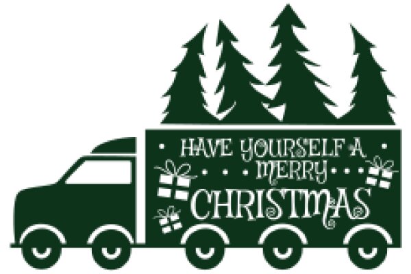 Merry Christmas: A Festive Truck Delivery