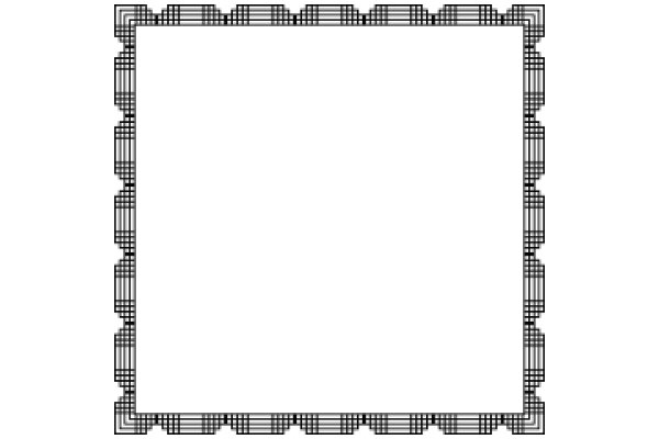 A Simple, Empty Frame with a Border