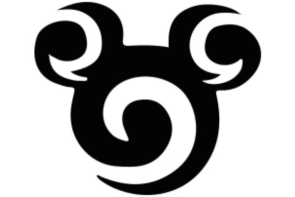 Stylized Mickey Mouse Logo in