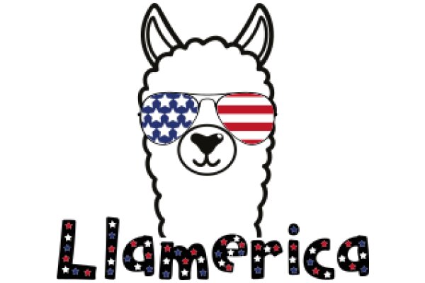 Llama-merica: A Playful Fusion of American and South American Culture