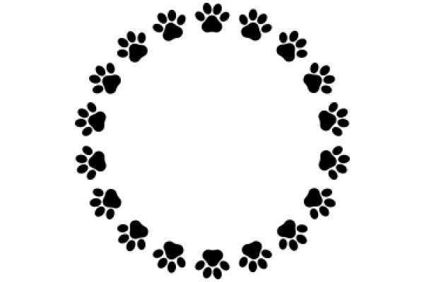 A Symmetrical Pattern of Paw Prints