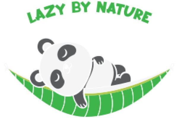 Lazy Panda: A Relaxing Nature-Inspired Logo