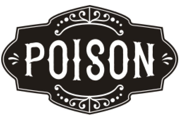 Stylized Logo for Poison Brand