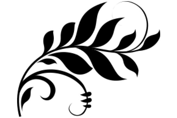 Stylized Leaf Design