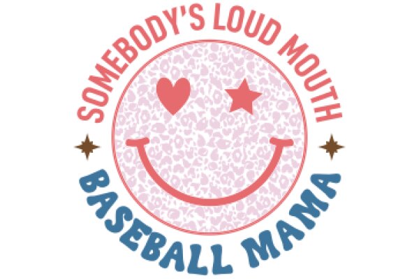 A Logo for 'Somebody's Loud Mouth Baseball Mama'