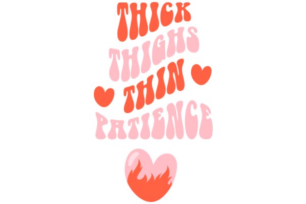 Thick Thighs Thin Patience: A Heartwarming Affirmation