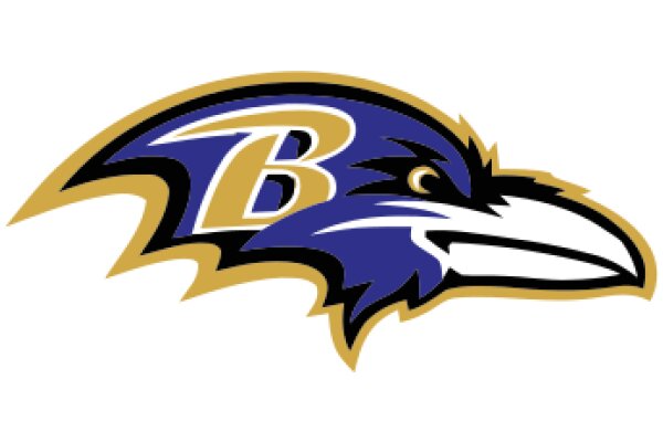 Stylized Logo of the Baltimore Ravens