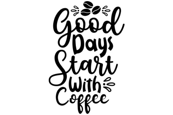 Good Days Start with Good Coffee