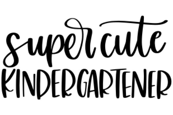 Supercute Kindergarten: A Playful Guide to Early Learning