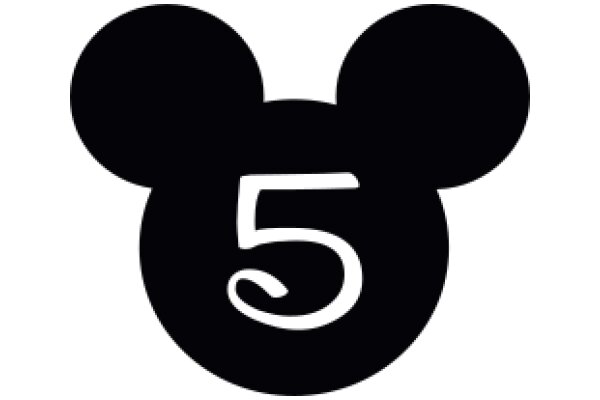 Minimalist Mickey Mouse Logo