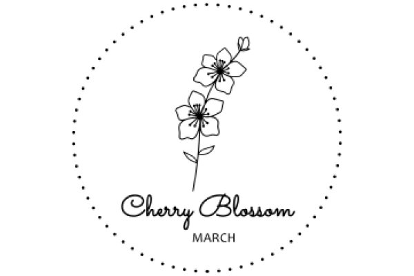 Cherry Blossom March: A Monthly Floral Calendar