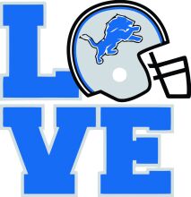 Love for the Detroit Lions: A Graphic Representation