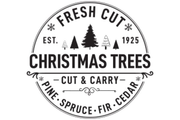 Fresh Cut Christmas Trees: Est. 1925 - Pine, Spruce, Fir, Cut & Carry - Cedar