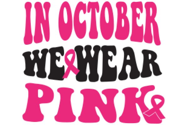 In October, We Wear Pink: A Breast Cancer Awareness Campaign