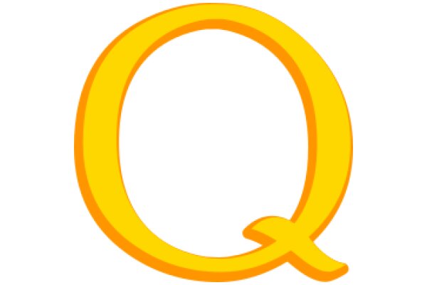 Vibrant Yellow Q Logo