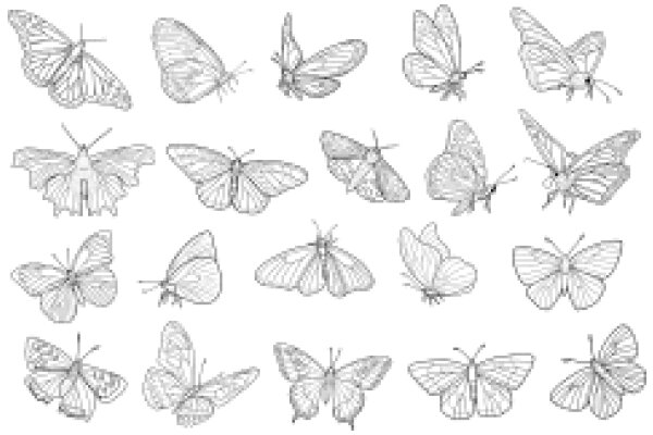 A Collection of Stylish Butterfly Illustrations