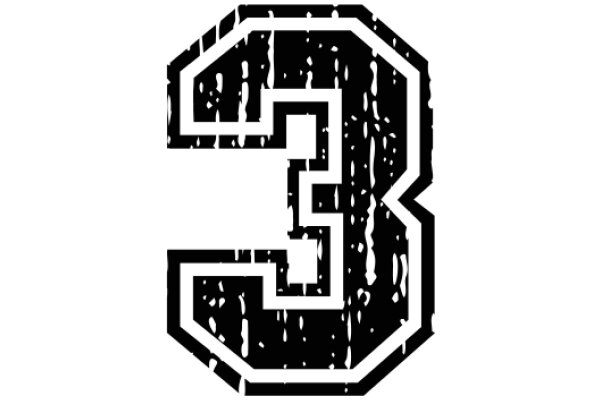 Stylized Number Three Logo