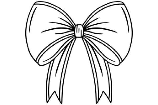 Stylized Bow with a Simple Design