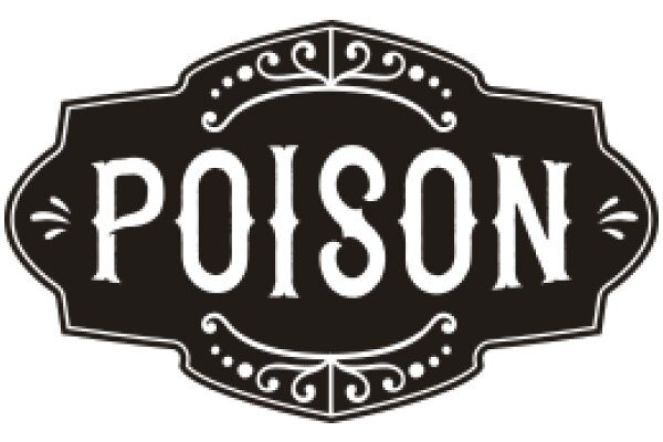 Stylized Sign for Poison