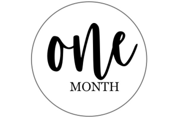 One Month: A Graphic Design Logo