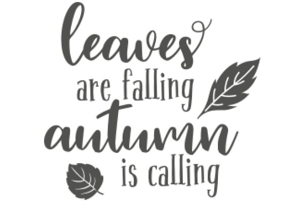 Autumn Leaves: A Seasonal Quote