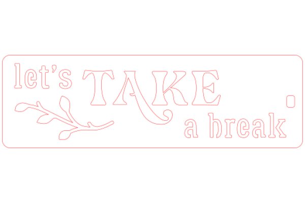 Let's Take a Break: A Visual Guide to Relaxation and Rest