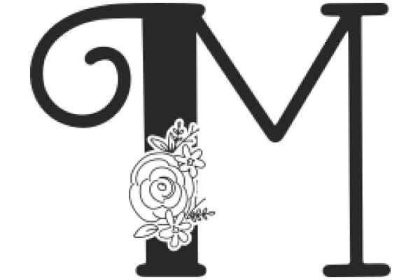 Monogram Design: A Logo with a Floral Accent