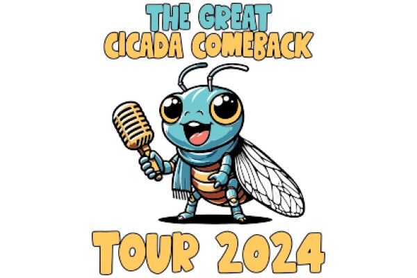 The Great Cicada Comeback Tour 2024: A Musical Adventure with Our Friendly Bug