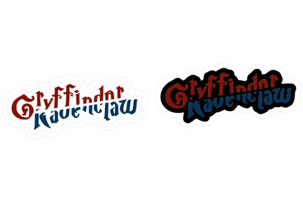 A Comparison of Two Stickers: The Art of Gryffindor and Hogwarts