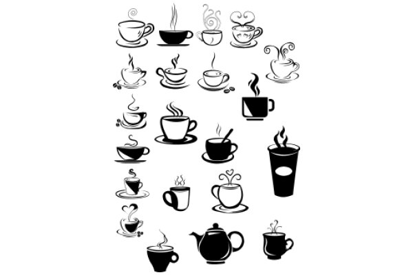 A Collection of Coffee and Tea Icons