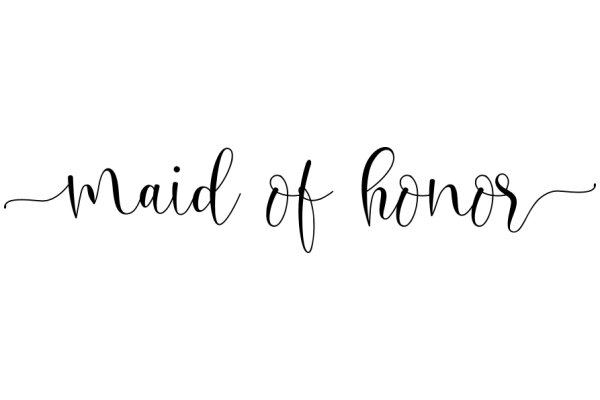 Maid of Honor: A Symbol of Support and Celebration