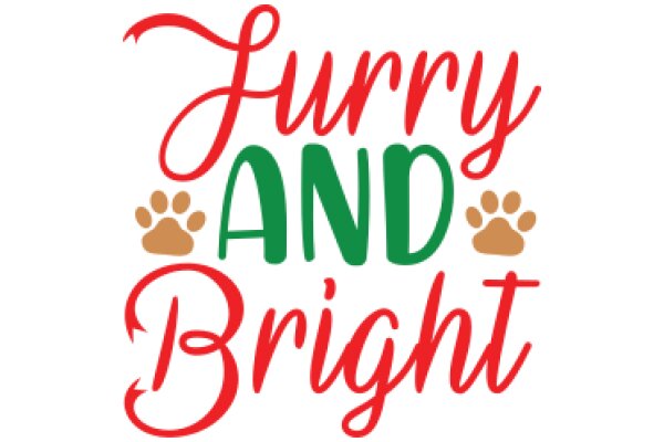 Festive Holiday Greeting: Wishing You a Furry and Bright Christmas!