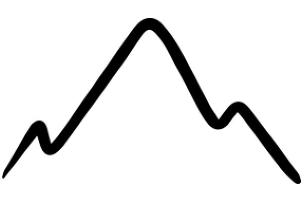 Simplistic Graphic of a Mountain