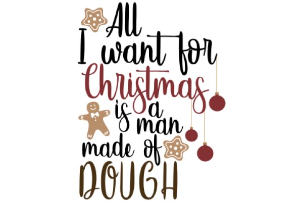 Holiday Wishes: A Festive Quote on Christmas, Gingerbread, and Doughnuts