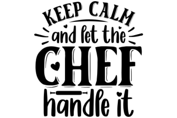 Keep Calm and Let the Chef Handle It