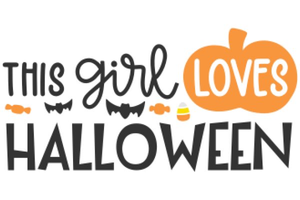 This Girl Loves Halloween: A Playful Graphic Design