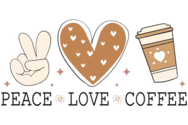 Peace, Love, and Coffee: A Graphic Design for a Cafe